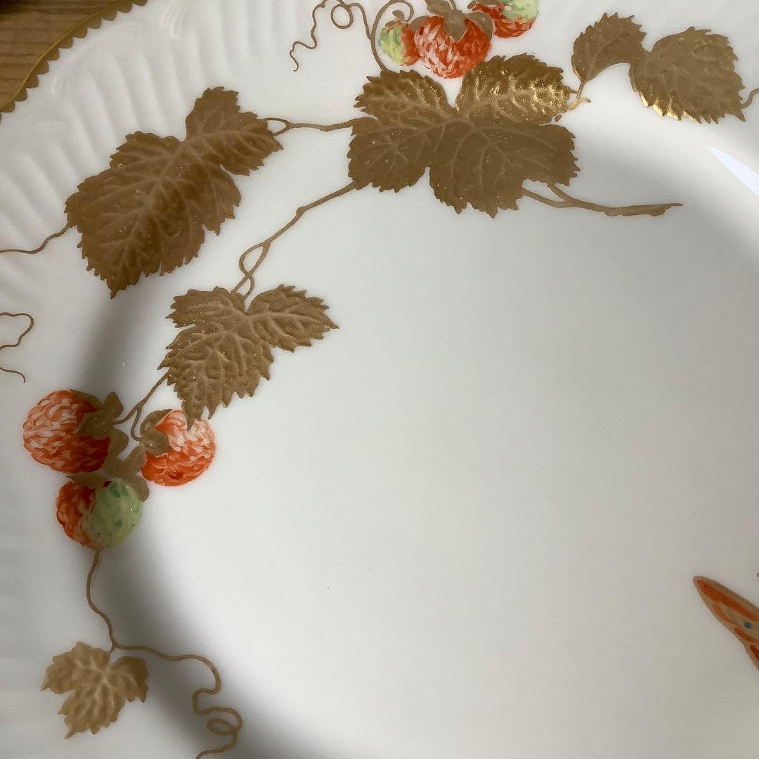 未使用／リチャードジノリ サヴォイア家 森の果実 いちご　プレート