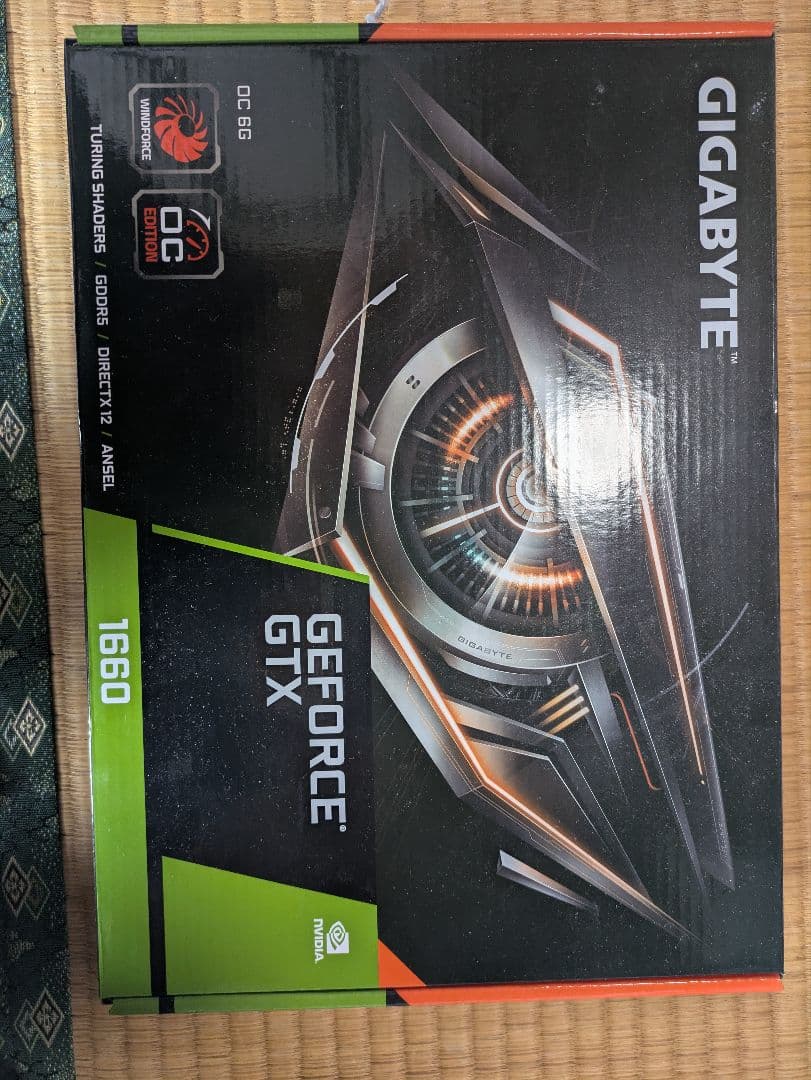 グラフィックボード・グラボ・ビデオカード GIGABYTE GEFORCE GTX 1660 6G