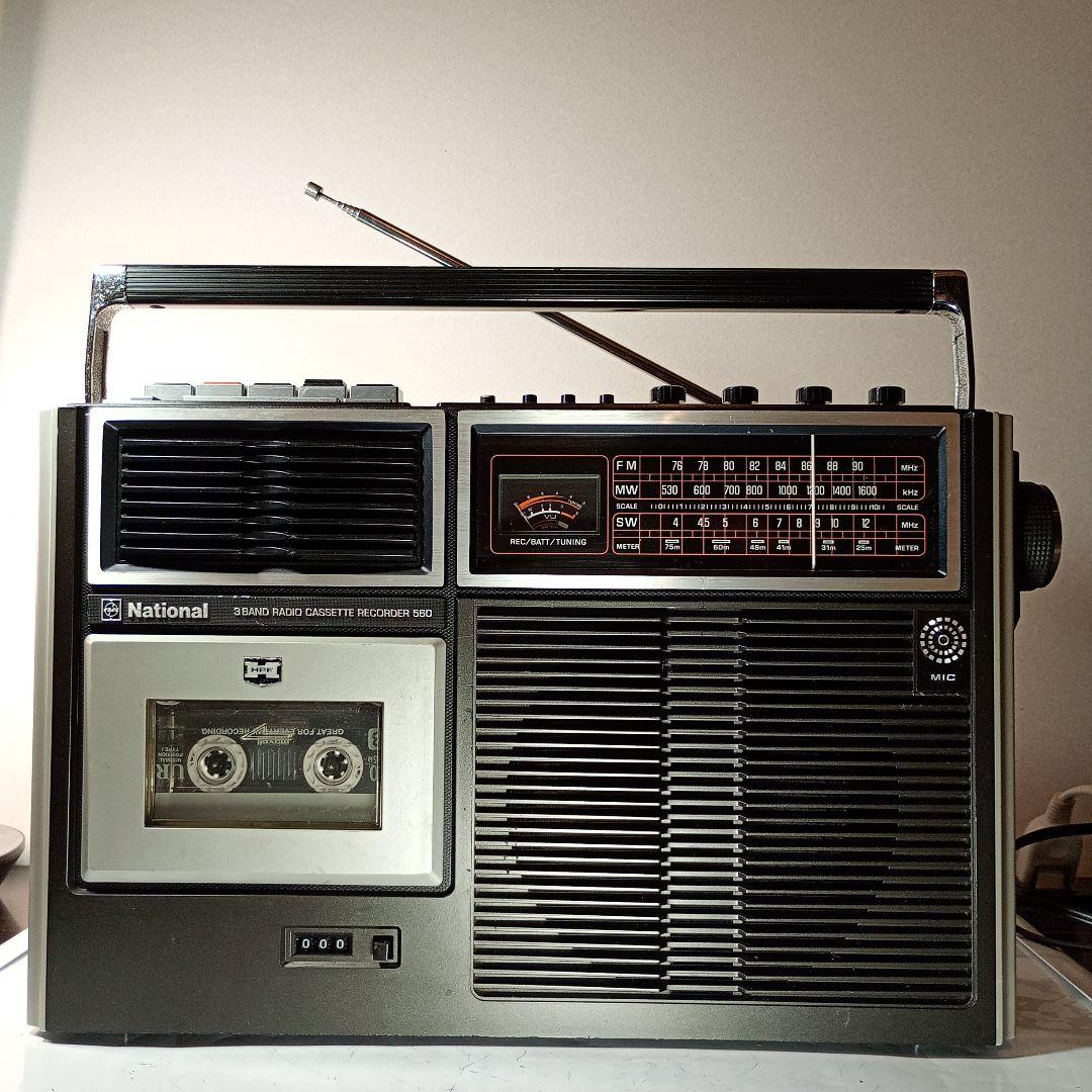 松下電器　ラジカセ　RQ-560　モーター＆ベルト交換済み　動作品