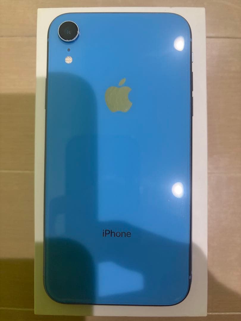 Apple iPhone XR 本体 ブルー