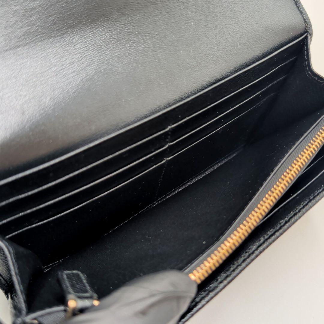 BVLGARI ビーゼロワン ブルガリマン 長財布 ロゴクリップ 現行モデル 黒