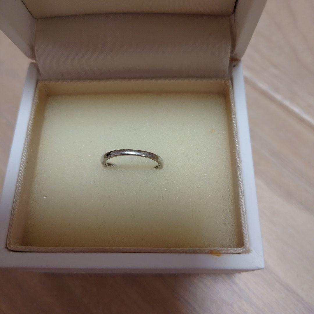 n*y様 スタージュエリー K10 ホワイトゴールドリング ダイヤ 7、7.5号