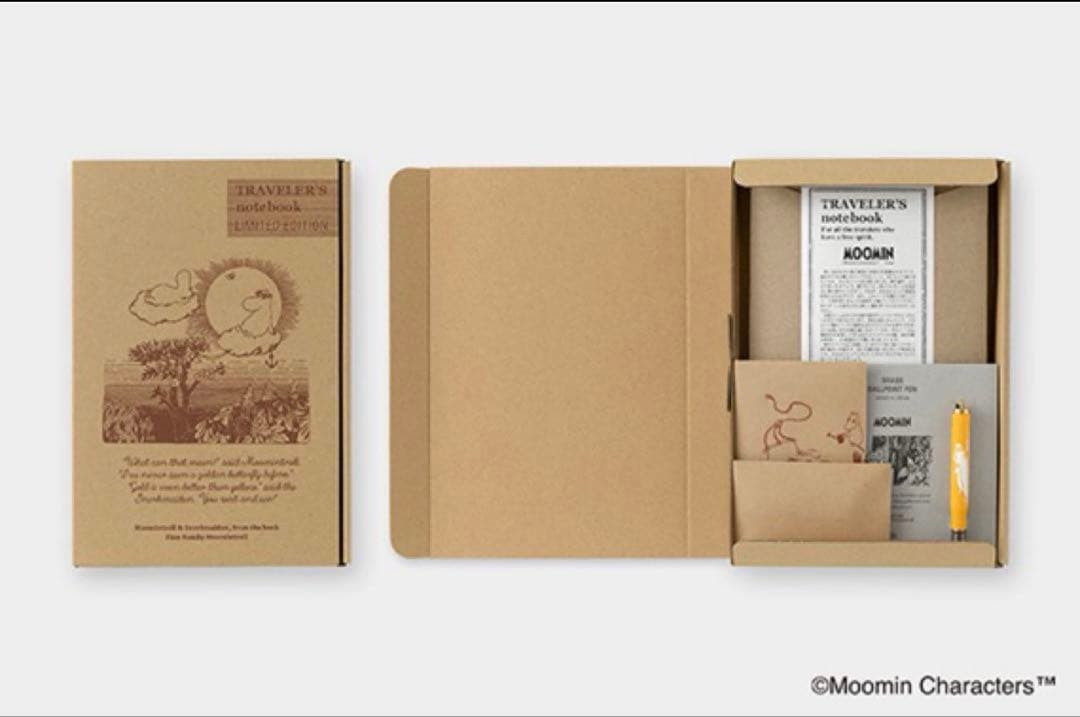 【新品未開封】トラベラーズノート 限定 セット MOOMIN ムーミン一家