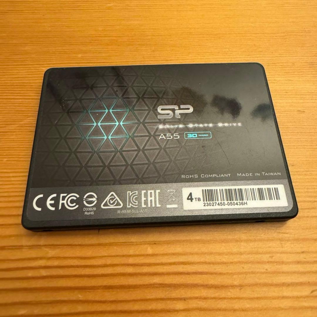 内蔵型SSD Silicon Power A55 SATA SSD 4TB