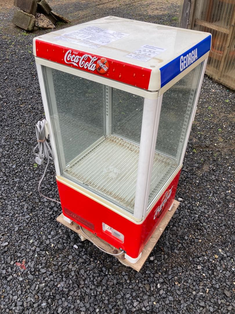 希少【コカ・コーラ　サンデン冷蔵ショーケース】 昭和レトロ