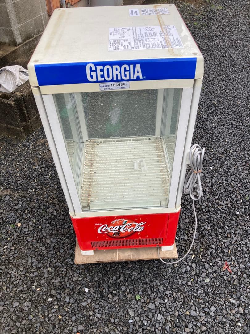 希少【コカ・コーラ　サンデン冷蔵ショーケース】 昭和レトロ