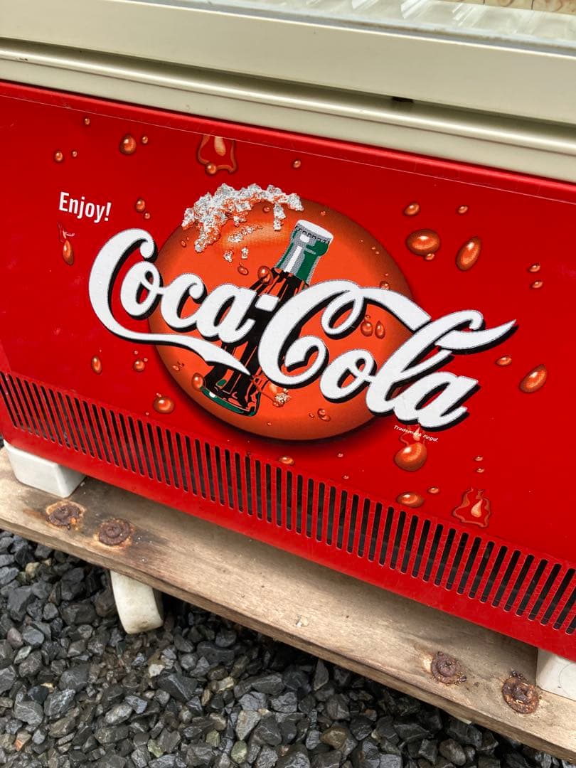 希少【コカ・コーラ　サンデン冷蔵ショーケース】 昭和レトロ