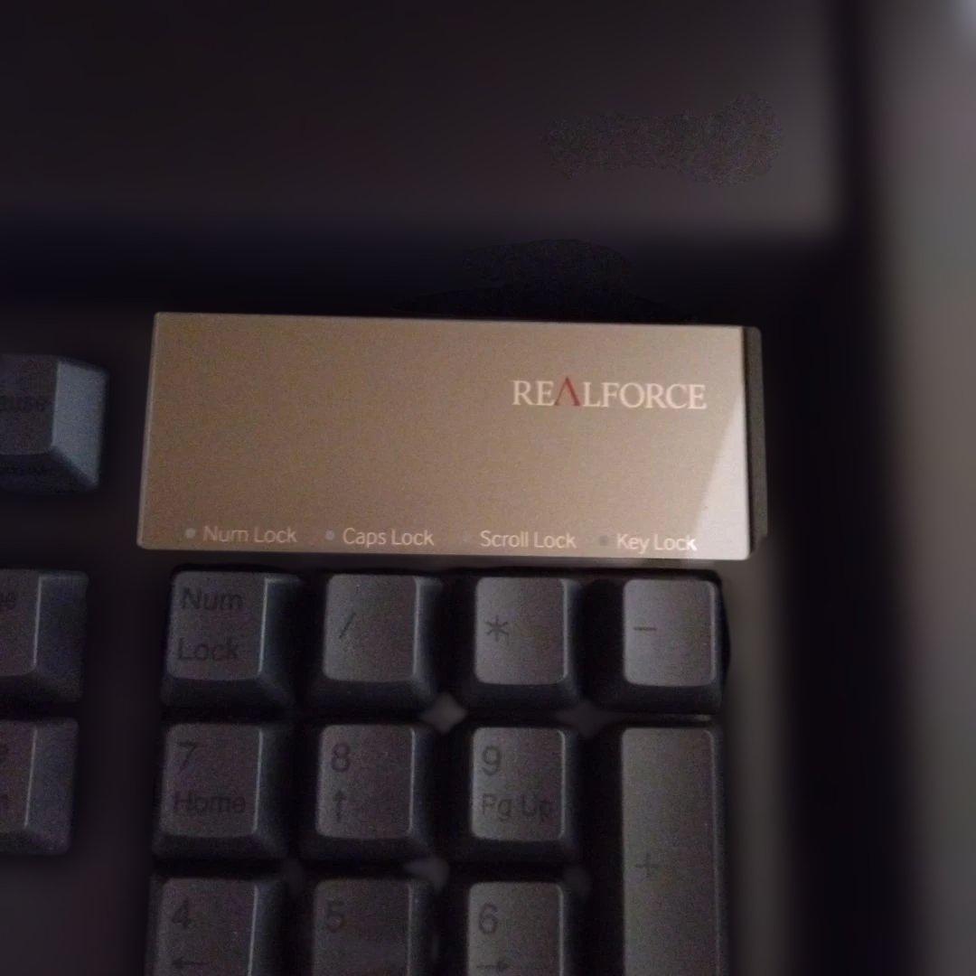 いつき REALFORCE【R2-USV-BK(ブラック)】 キーボード