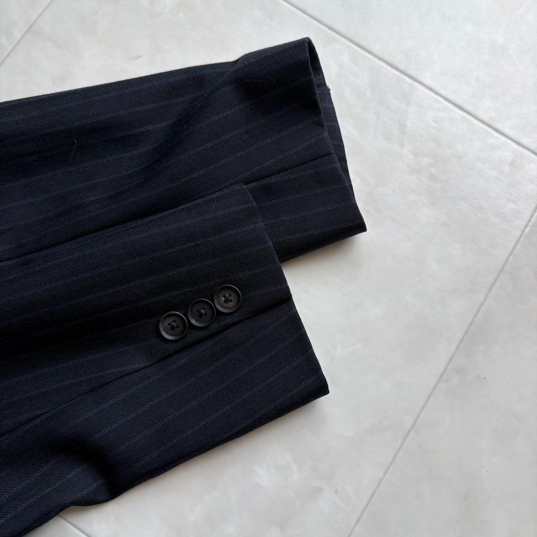 J.PRESS カノニコ生地 Super120’s ストライプスーツ 紺 11号