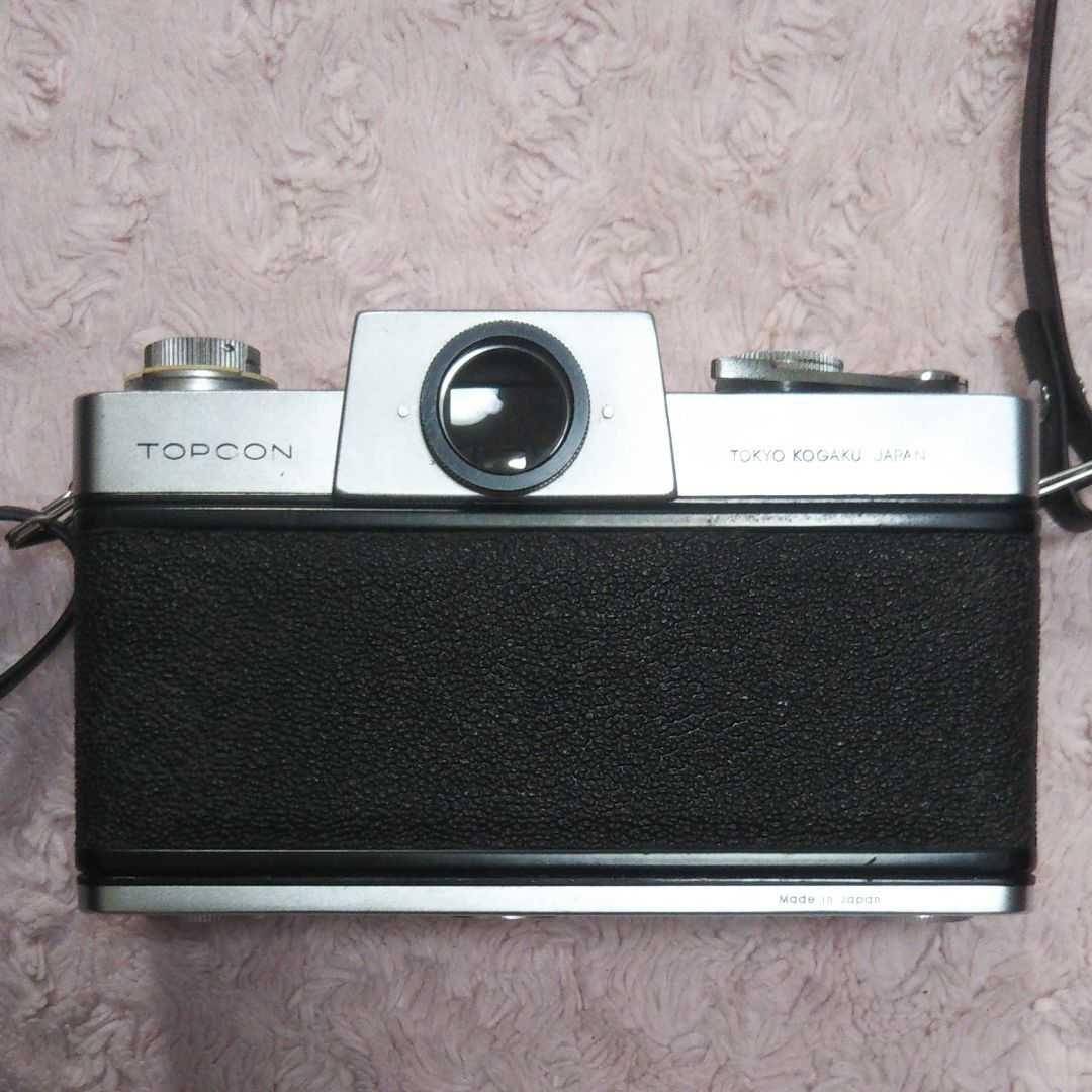 ☆古いカメラ 動作確認済 TOPCON RE SUPER ケース付 一眼レフ
