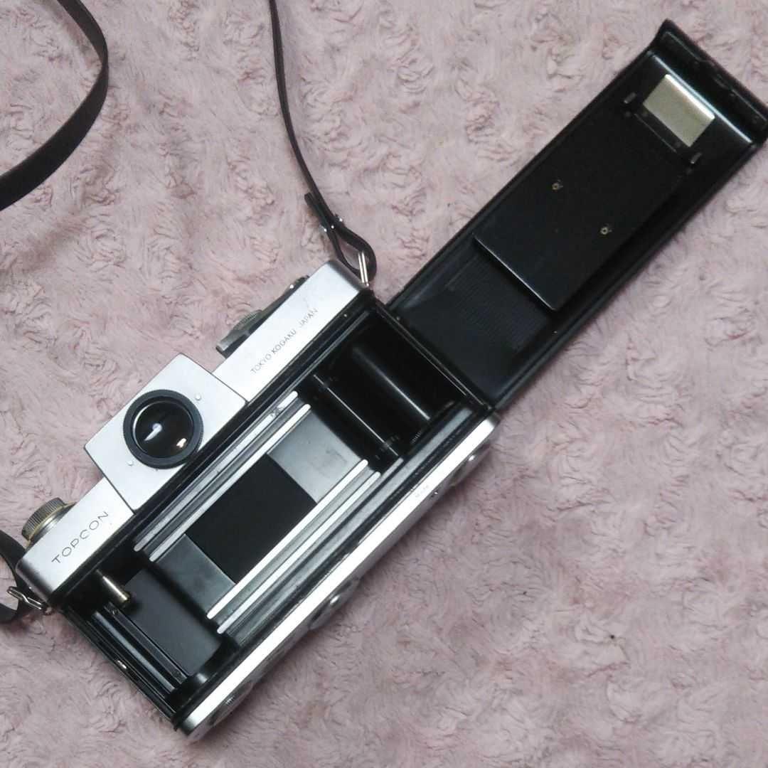 ☆古いカメラ 動作確認済 TOPCON RE SUPER ケース付 一眼レフ