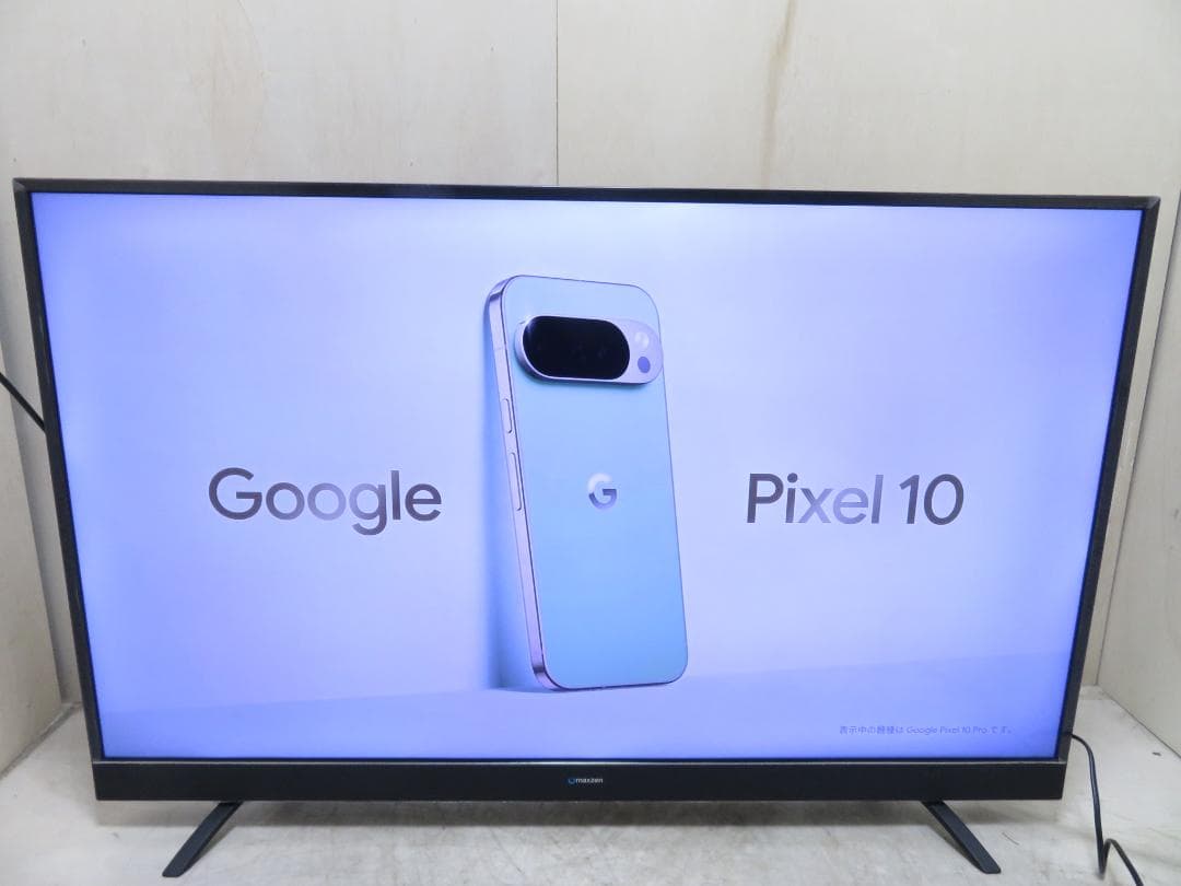 maxzen マクスゼン 2020年製 55インチ 4K対応液晶テレビ 訳あり品