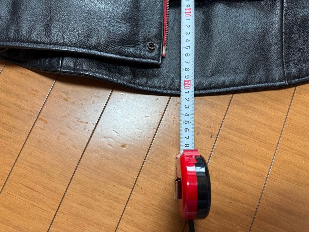 RSタイチ　ZIM+BA ブラックレザージャケット シングルライダース