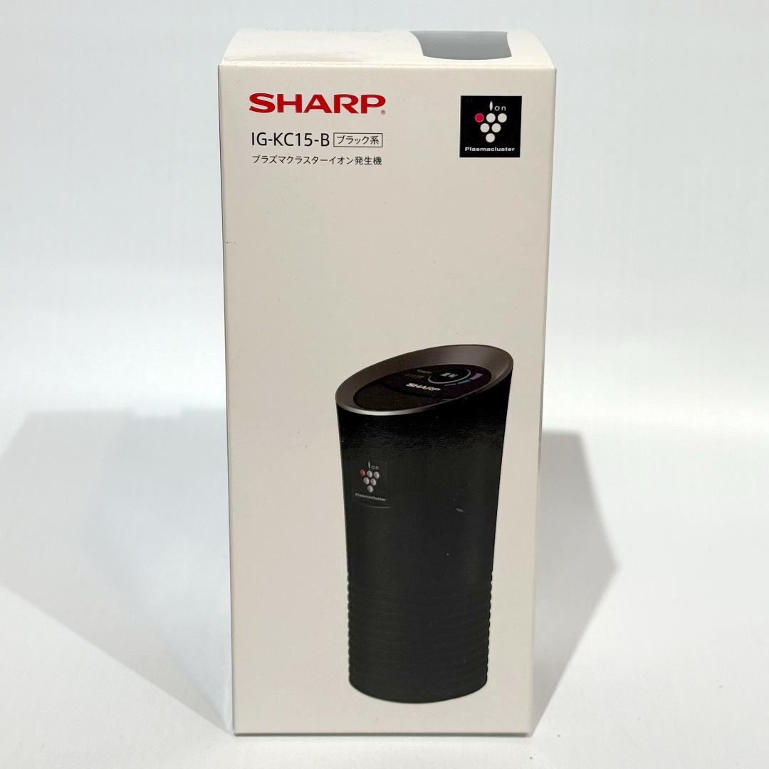 新品未使用　SHARP IG-KC15-B ブラック イオン発生器