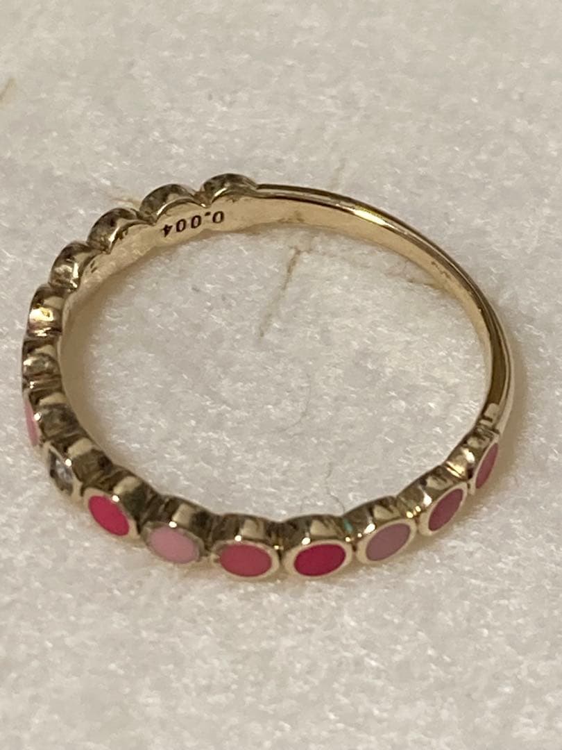 ブ*。様 スタージュエリー　k10 ダイヤモンド　リング