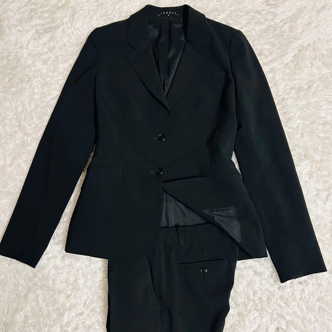 【極美品】Theory セオリー スーツ セットアップ Jasper 黒 2