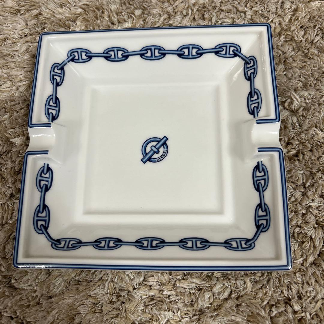 HERMES 灰皿 シェーヌダンクル エルメス アシュトレイ