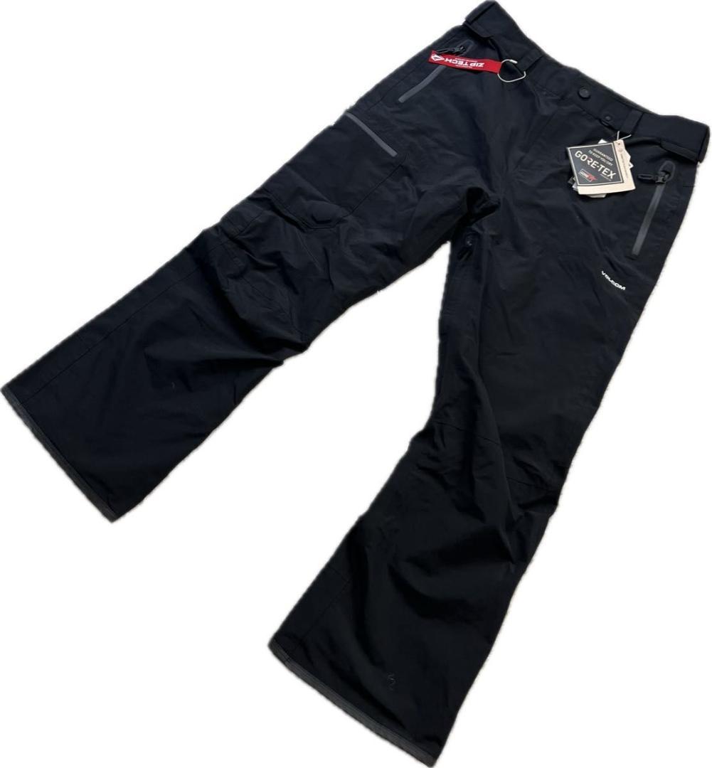 【新品未使用タグ付き】ボルコム スノボパンツ　スノーパンツ　黒　ゴアテックス　L