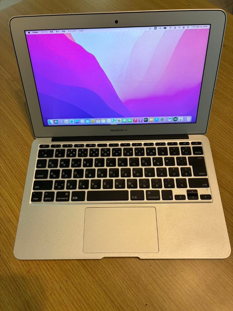 Macbook air 11 インチ(2015-Early) 傷なし美品