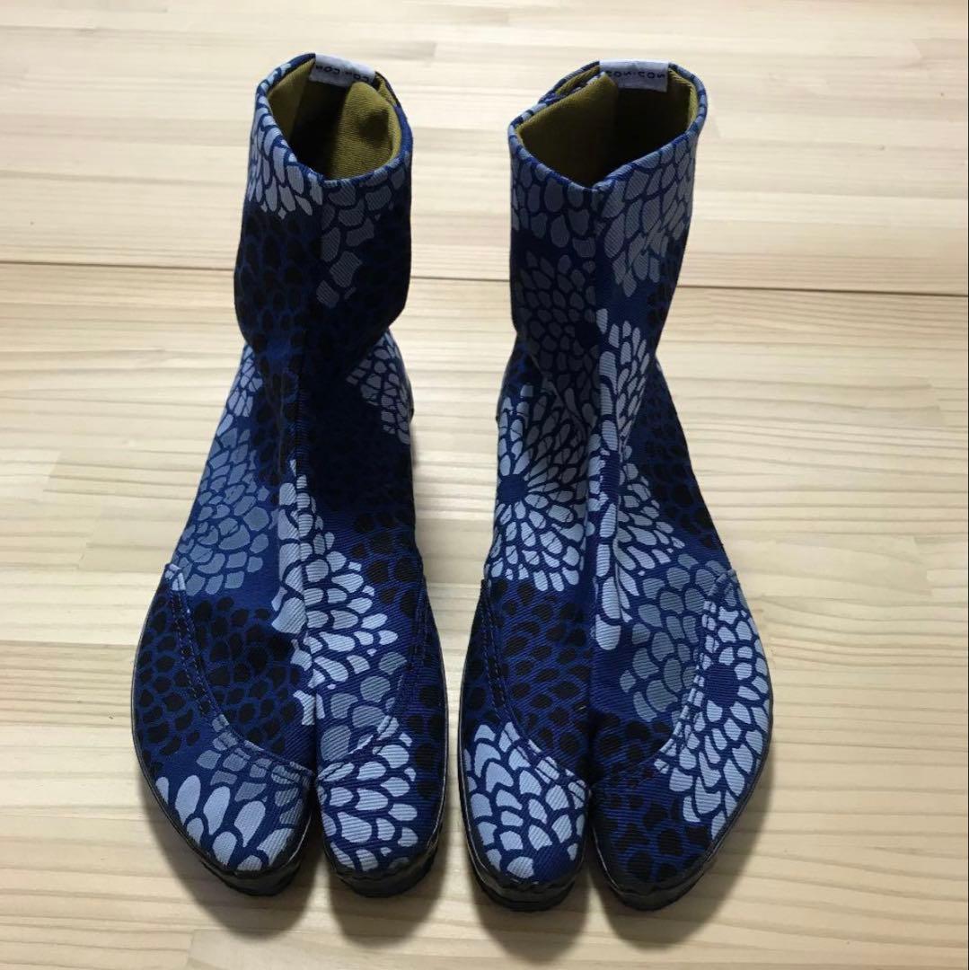 SOU・SOU ソウソウ 貼付まつり足袋 地下足袋 菊づくし 新品同様