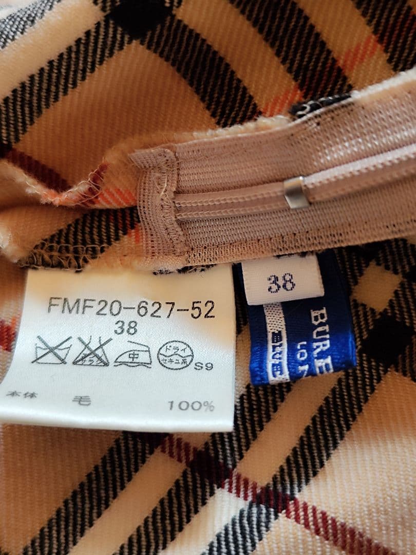 バーバリー BURBERRY BLUE LABEL ブランド ワンピースベスト