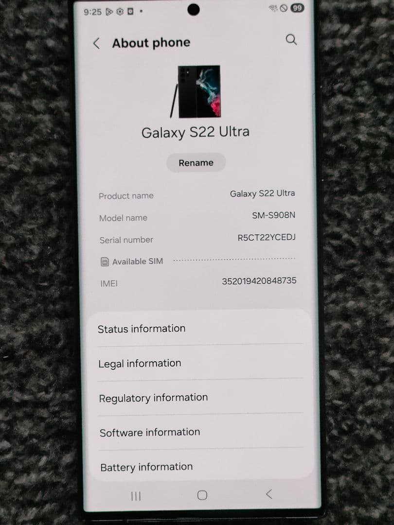 Samsung Galaxy S22 Ultra Simフリー本体 Sペン付き