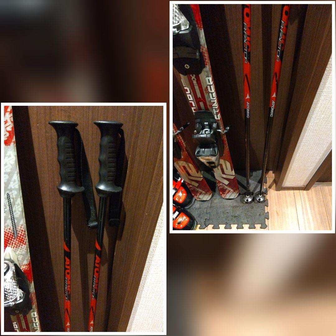 美品【ハイエンド】K2 学生・男女兼用/スキーフルセット・メンテ・WAX済み✔