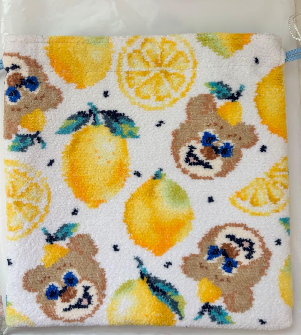 LOVERARY by FEILER ニコちゃん広島限定セトウチレモン巾着ポーチ