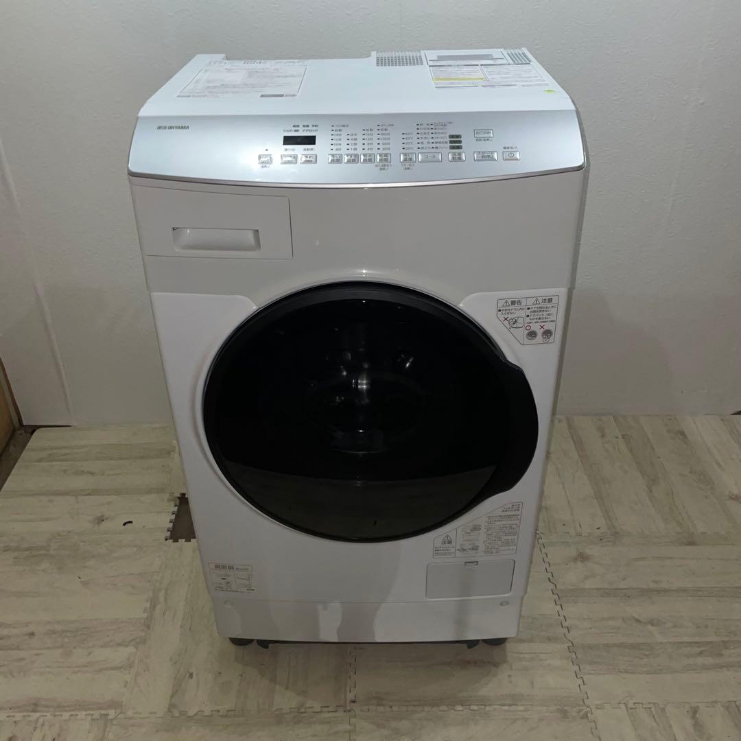 送料設置無料　IRIS OHYAMA　ドラム式洗濯機　8kg/4kg 新生活