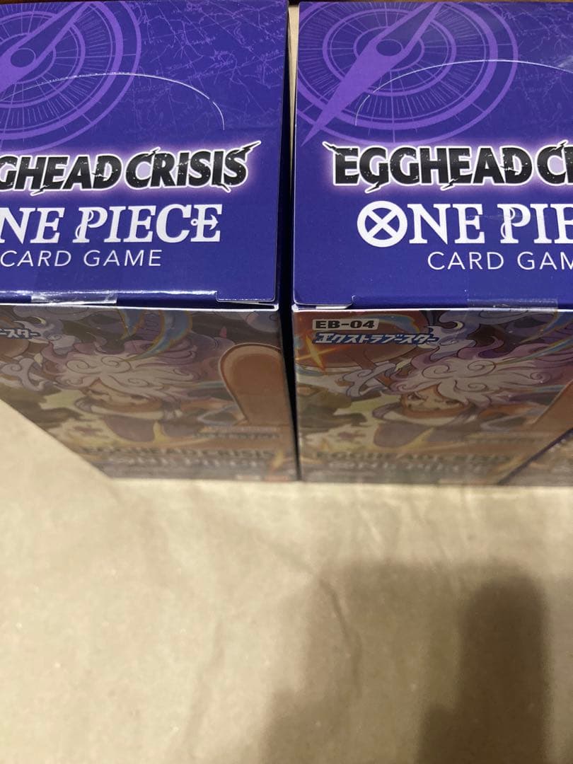 【新品未開封】 ONE PIECE エッグヘッドクライシス 4BOX 即日発送
