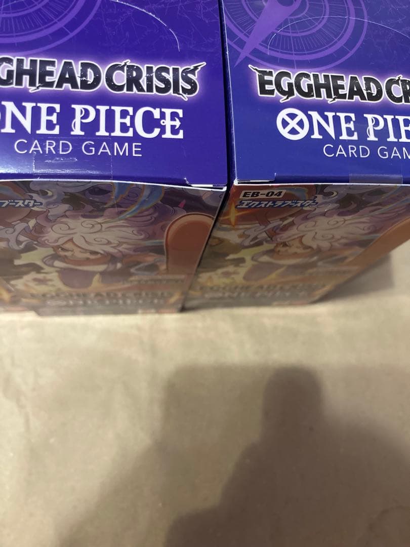 【新品未開封】 ONE PIECE エッグヘッドクライシス 4BOX 即日発送