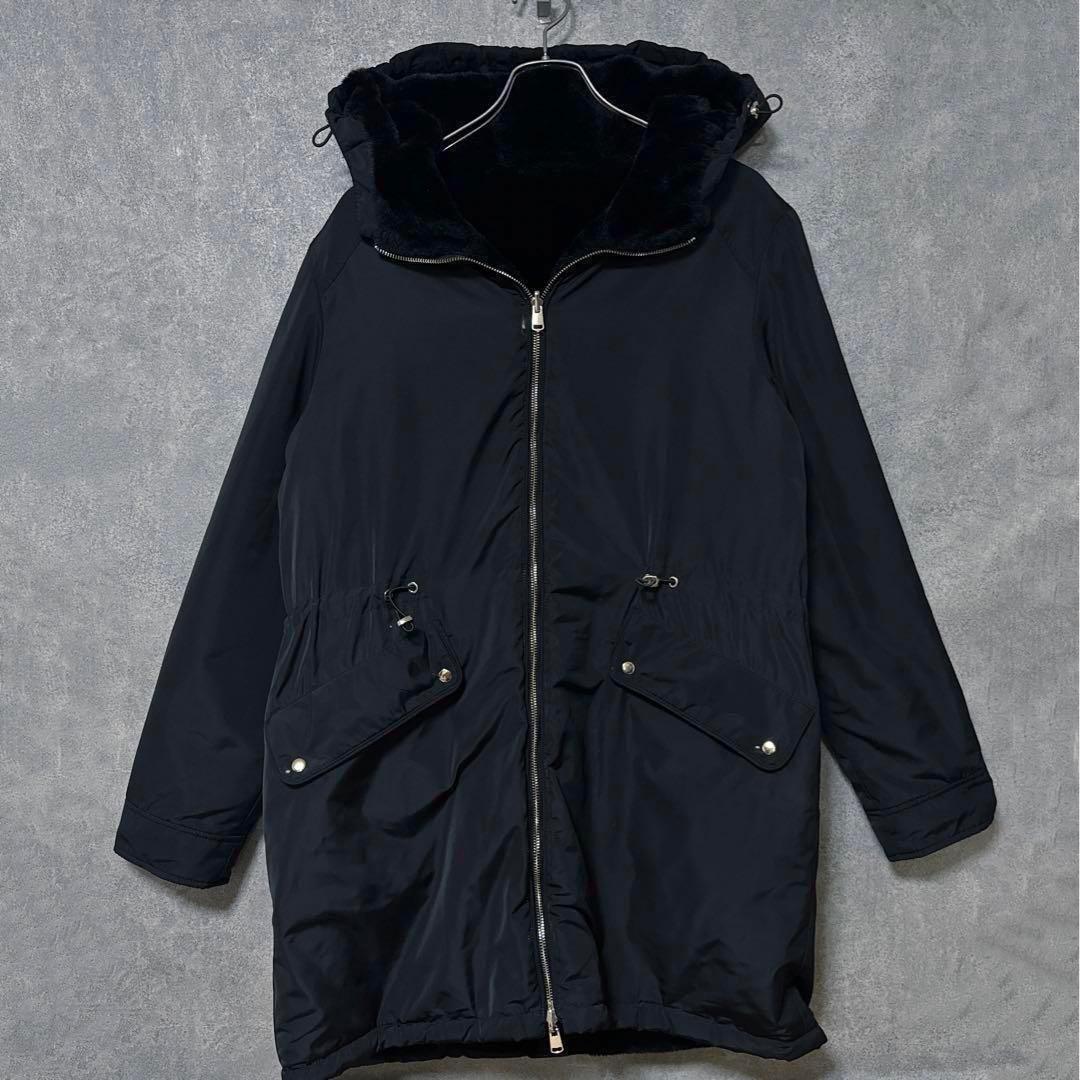 ZARA ザラ フェイクファー ジャケット リバーシブル ブルゾン コート