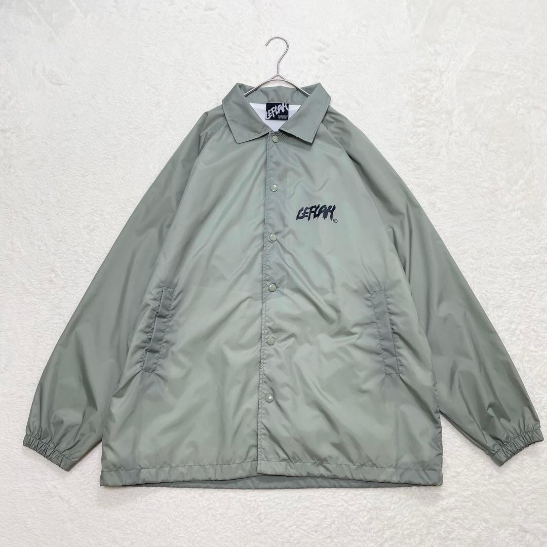 【美品】レフラー　コーチジャケット　ナイロンジャケット　ストリート（1554）