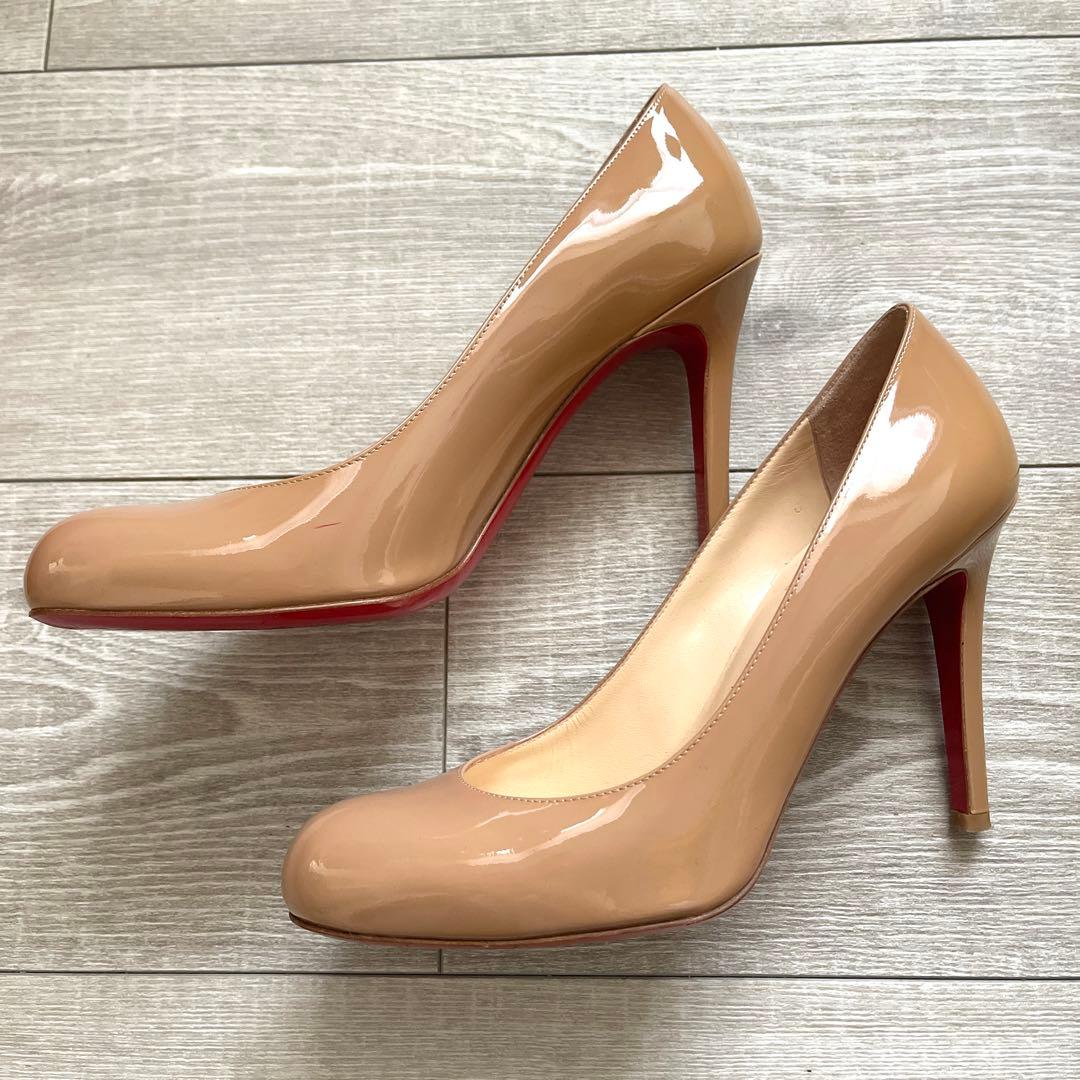 【廃盤希少】Christian Louboutin ルブタン パテントパンプス