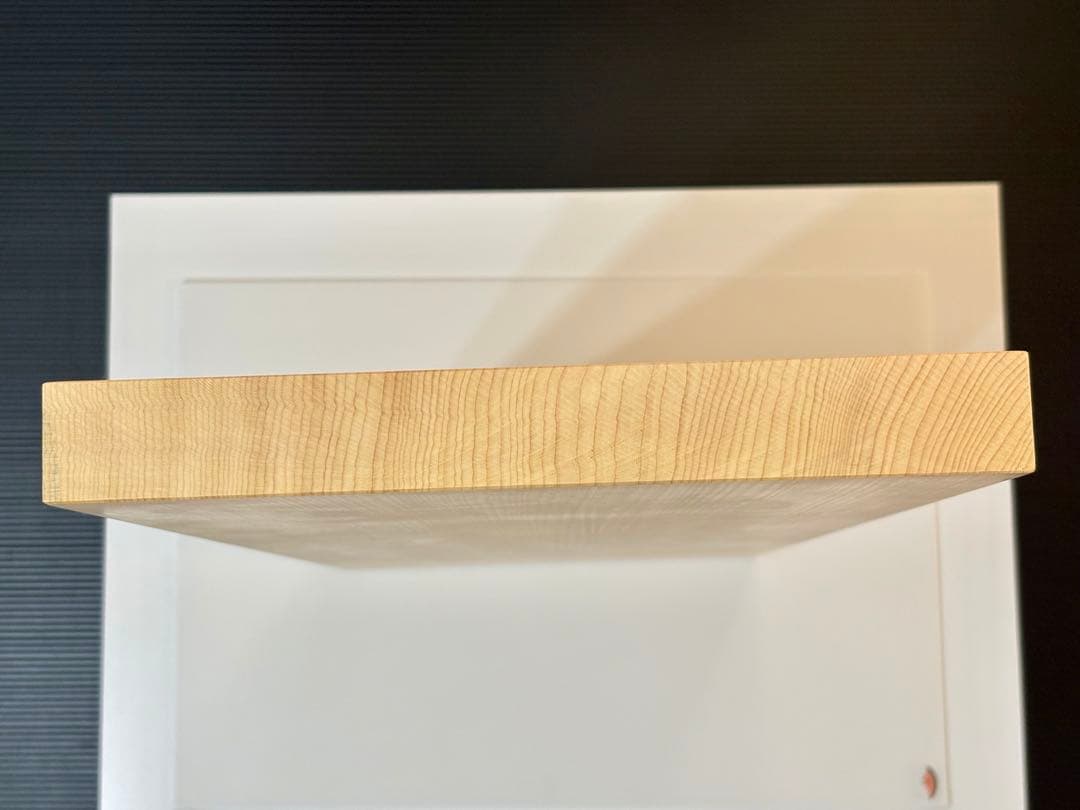 榧（かや）まな板 137 柾目　大きめ長め厚め