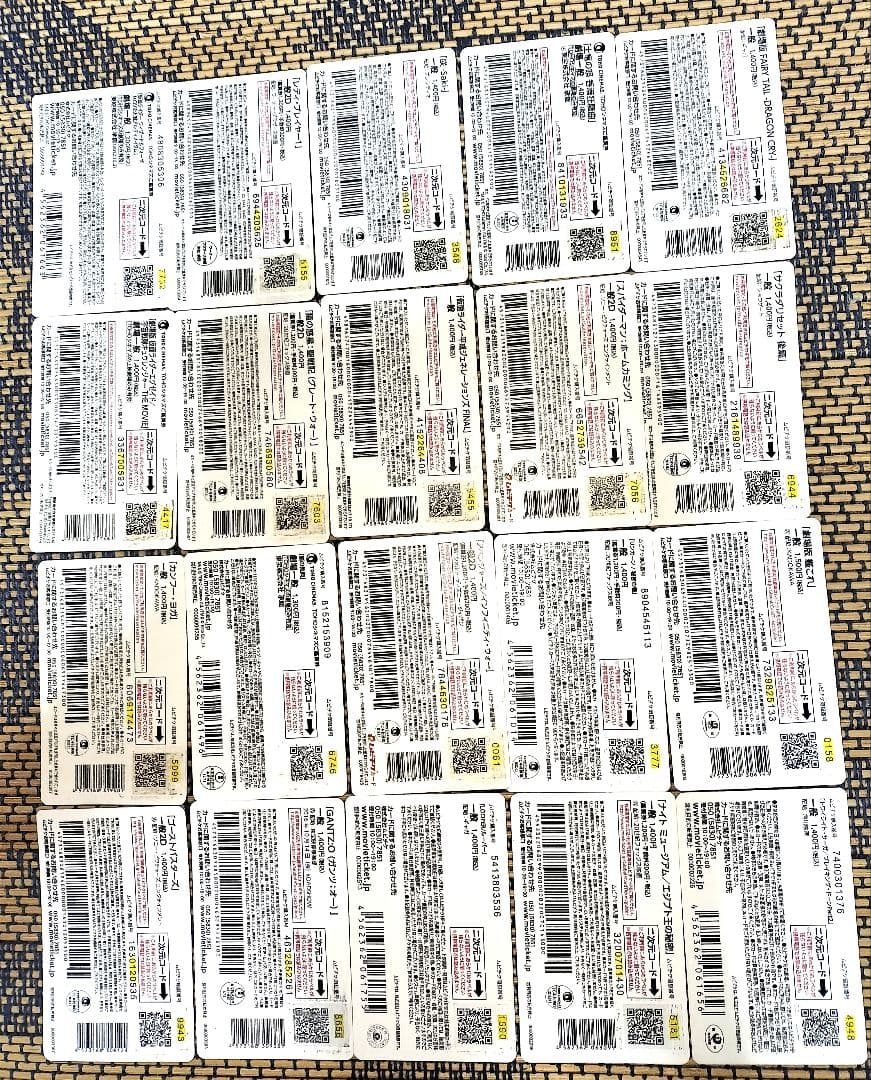 bunny 使用済み映画・アニメ印刷物コレクション