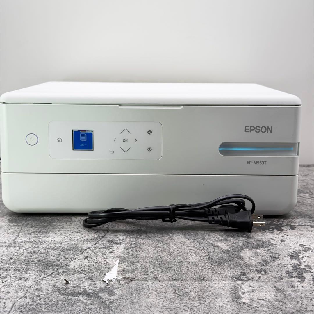 EPSON　EP-M553T 　インクジェットプリンター 印刷枚数1386枚