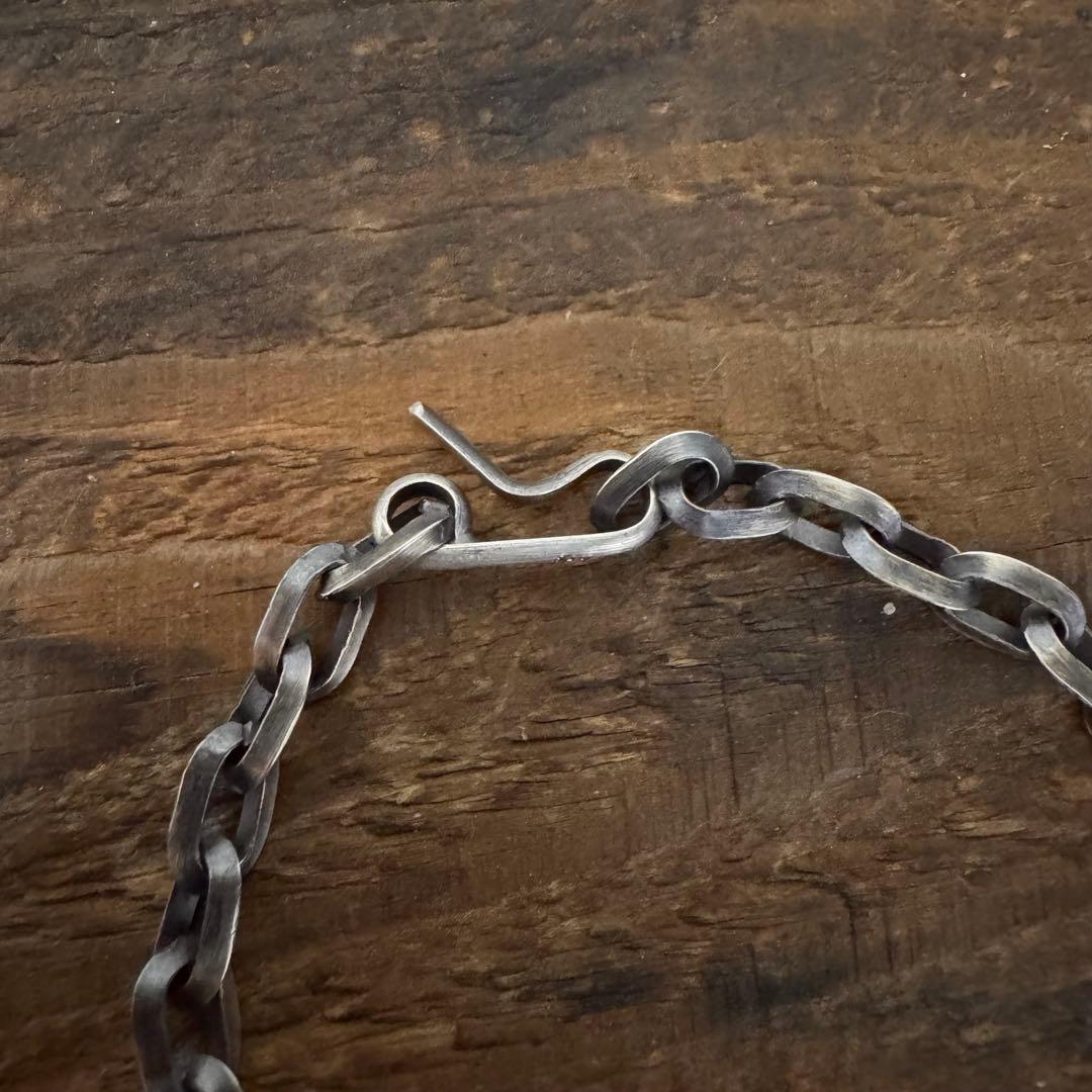 Larry Yazzie トライアングル ナバホチェーン 約52cm