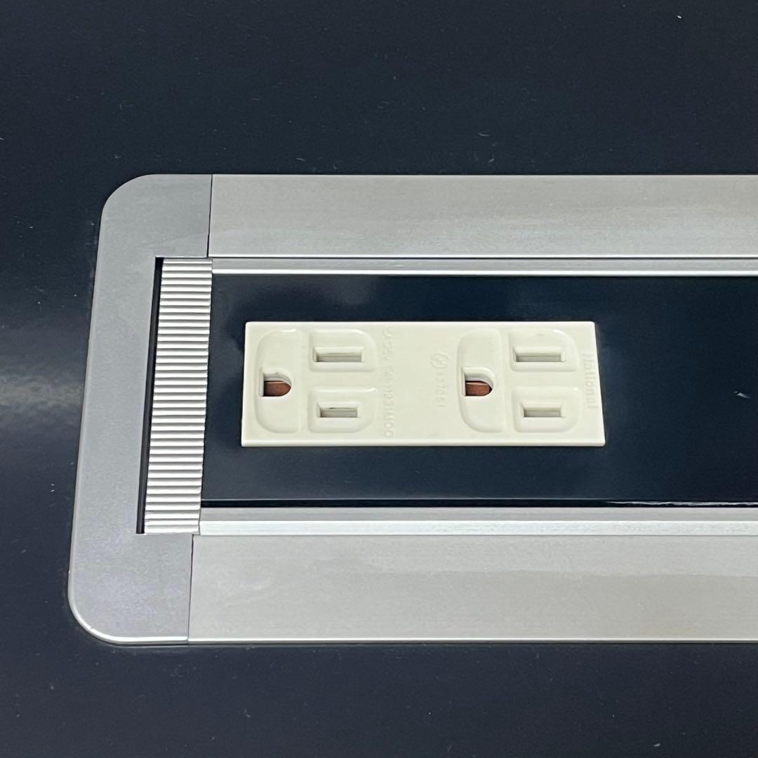 ★DKSD★USM ハラー 電源BOX付ワゴン 色：黒色