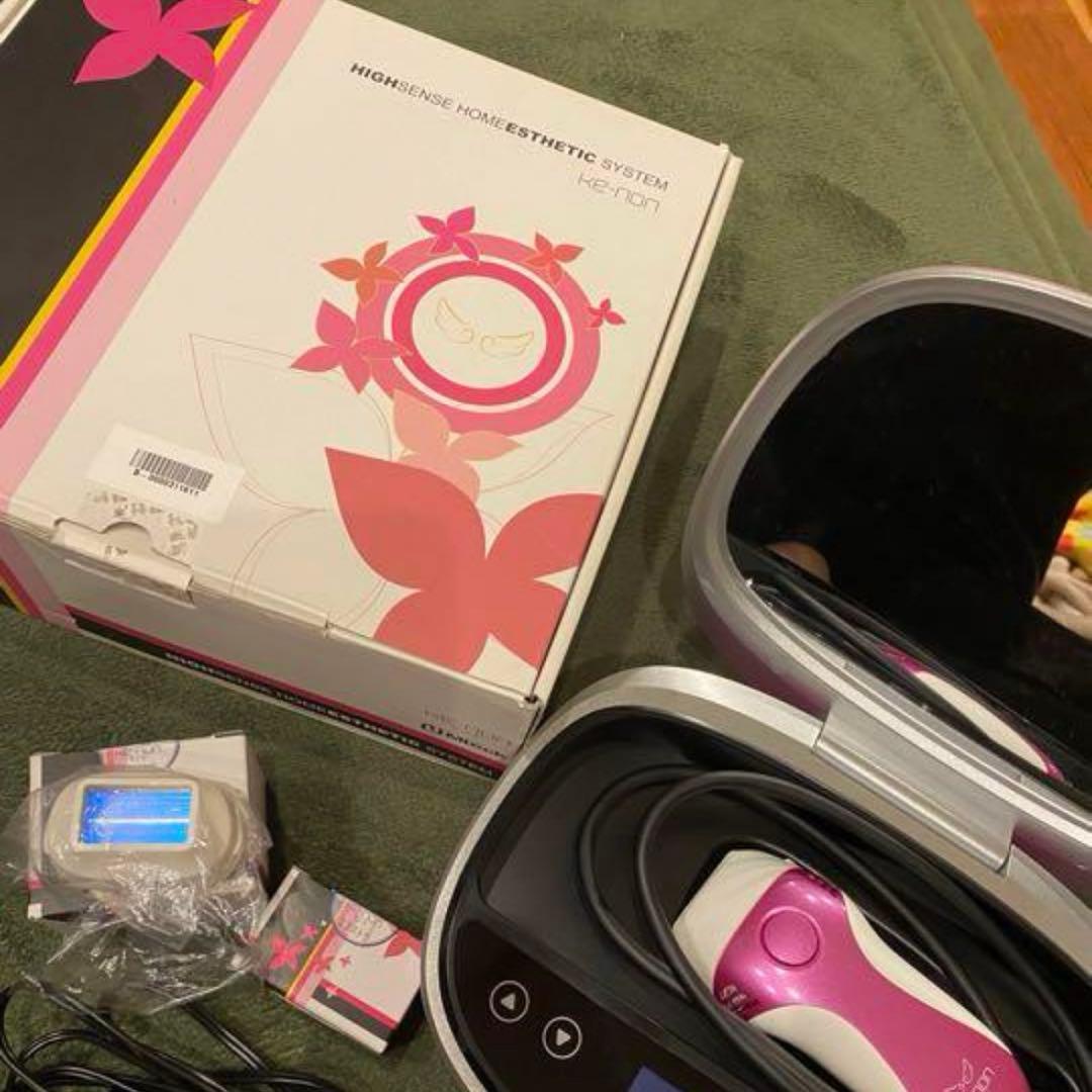 ケノン　美容機器 ピンク色 脱毛・除毛用
