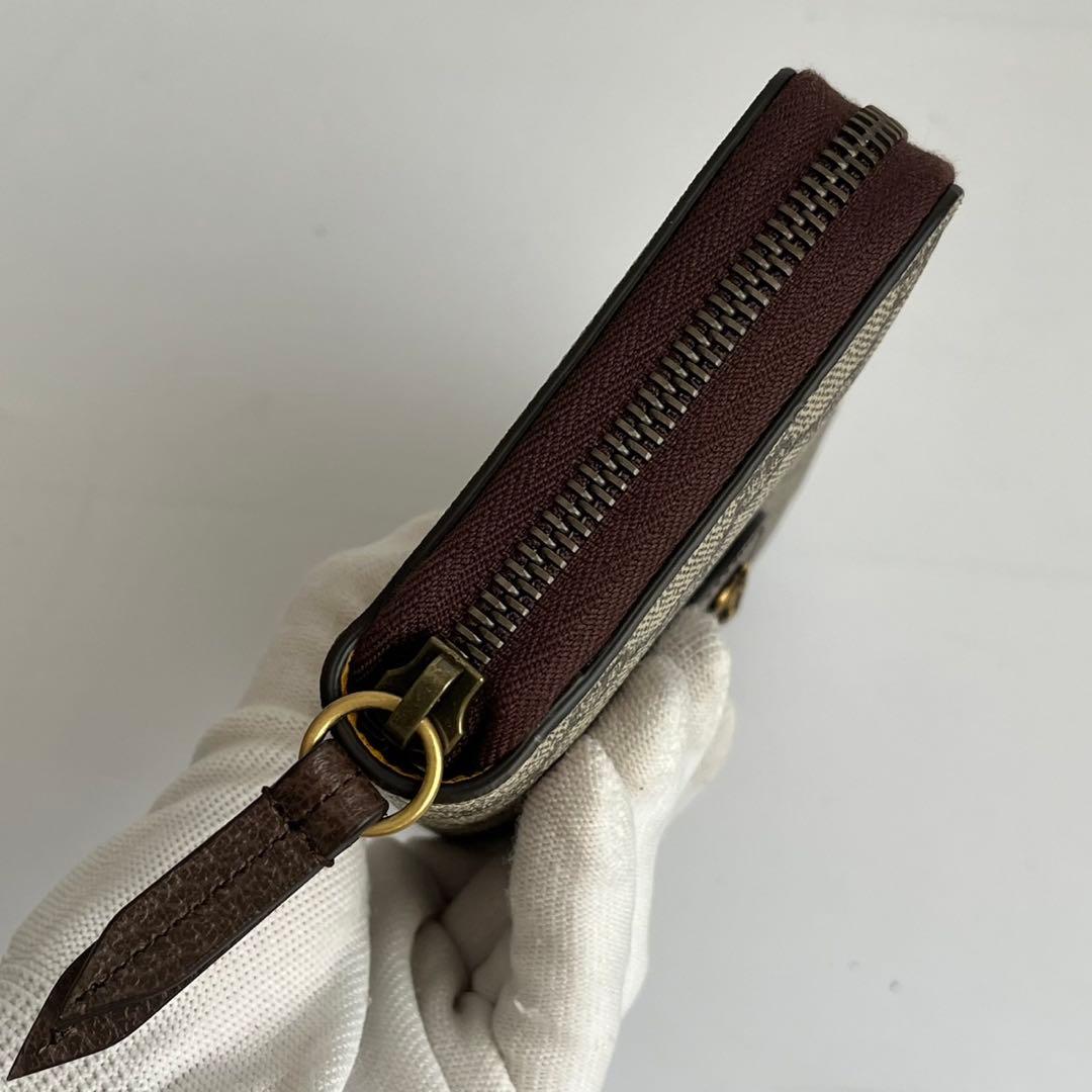 未使用保管品✨️ GUCCI GG 長財布 財布　ラウンドジップ　タイガー　レザー