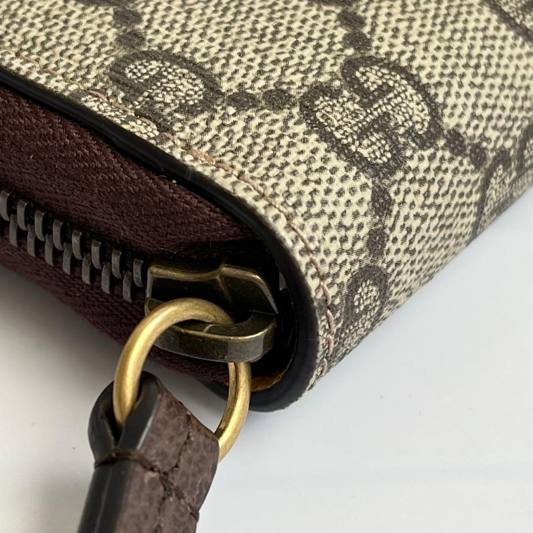 未使用保管品✨️ GUCCI GG 長財布 財布　ラウンドジップ　タイガー　レザー