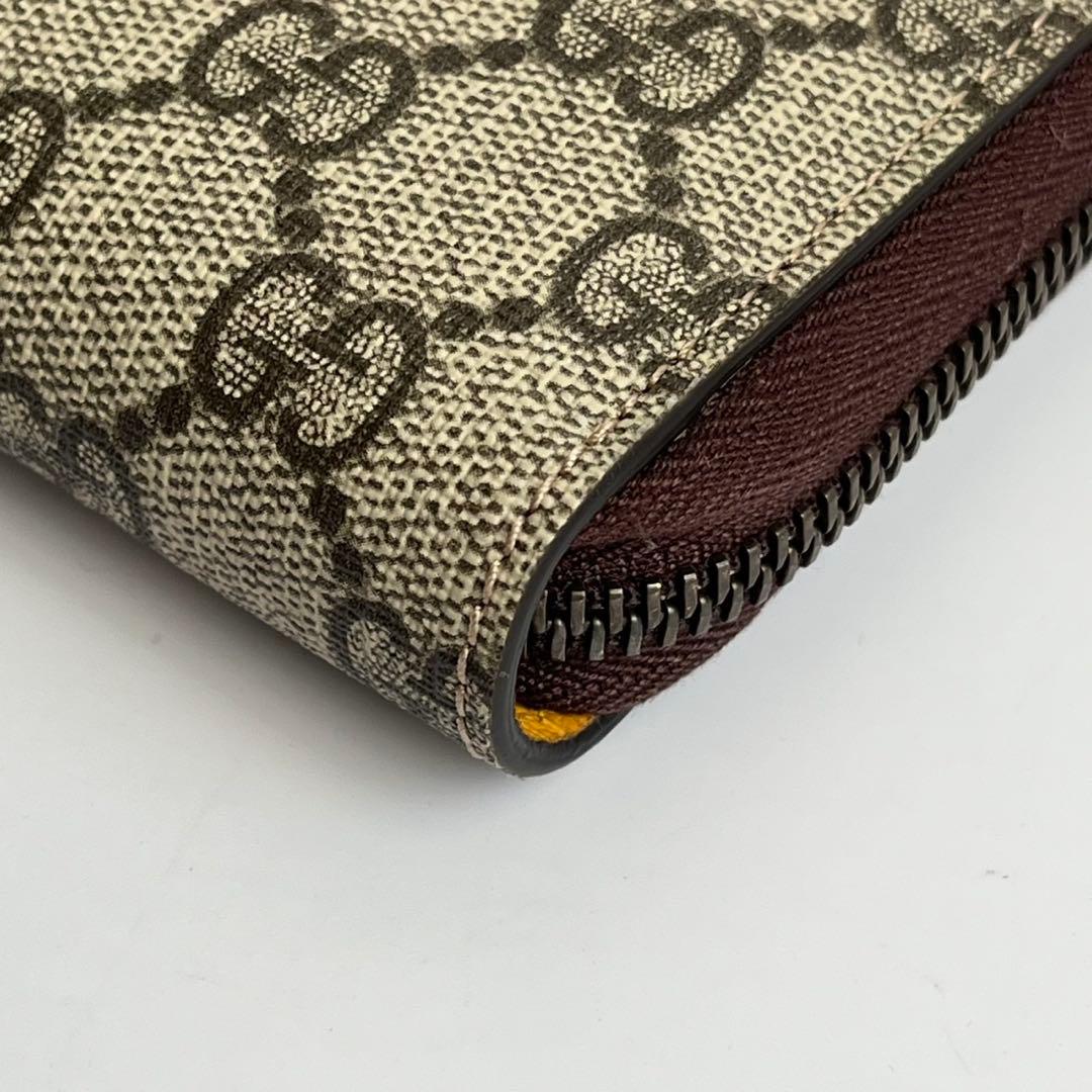 未使用保管品✨️ GUCCI GG 長財布 財布　ラウンドジップ　タイガー　レザー