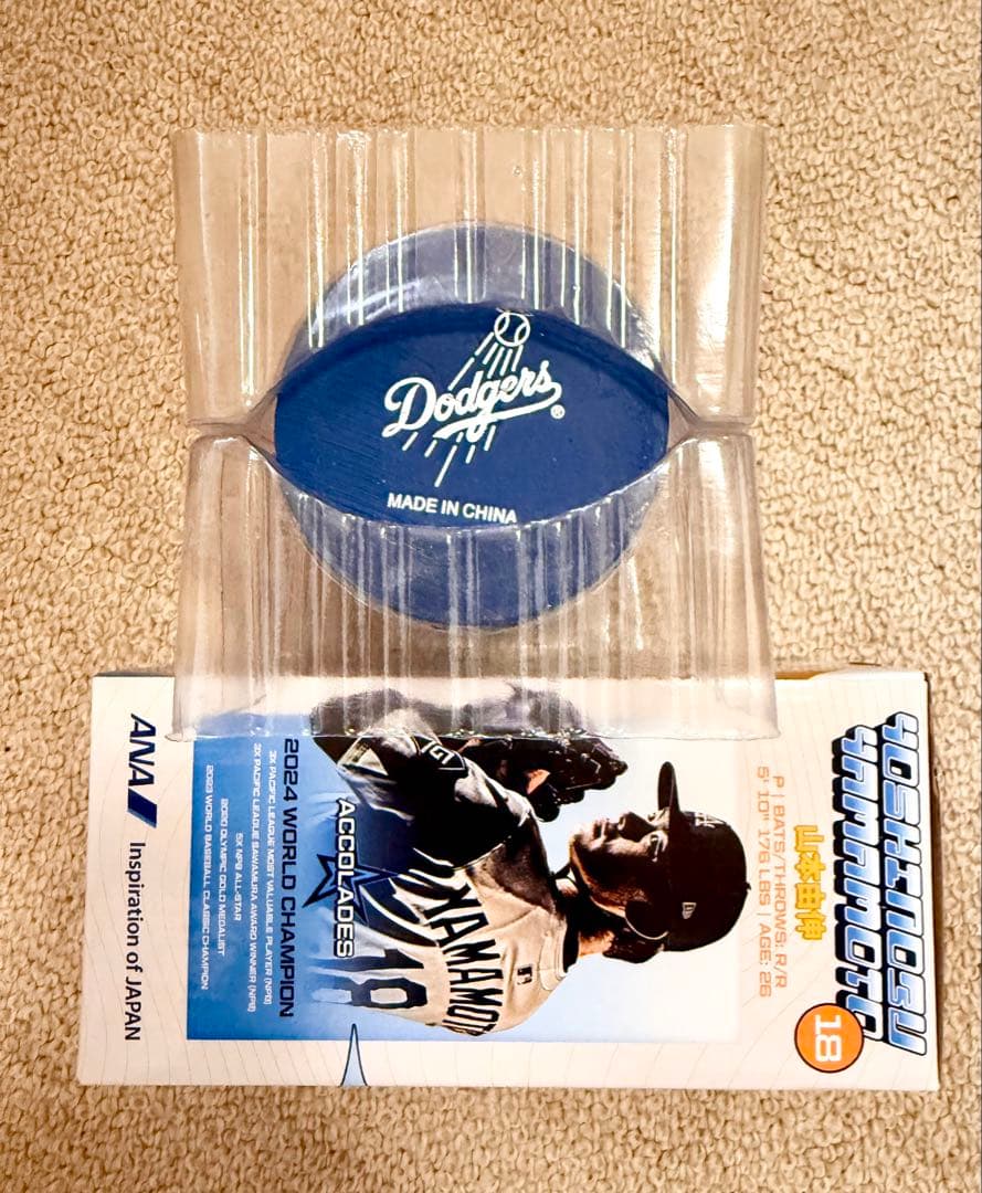 [新品] 山本由伸ボブルヘッド2025ドジャーズ