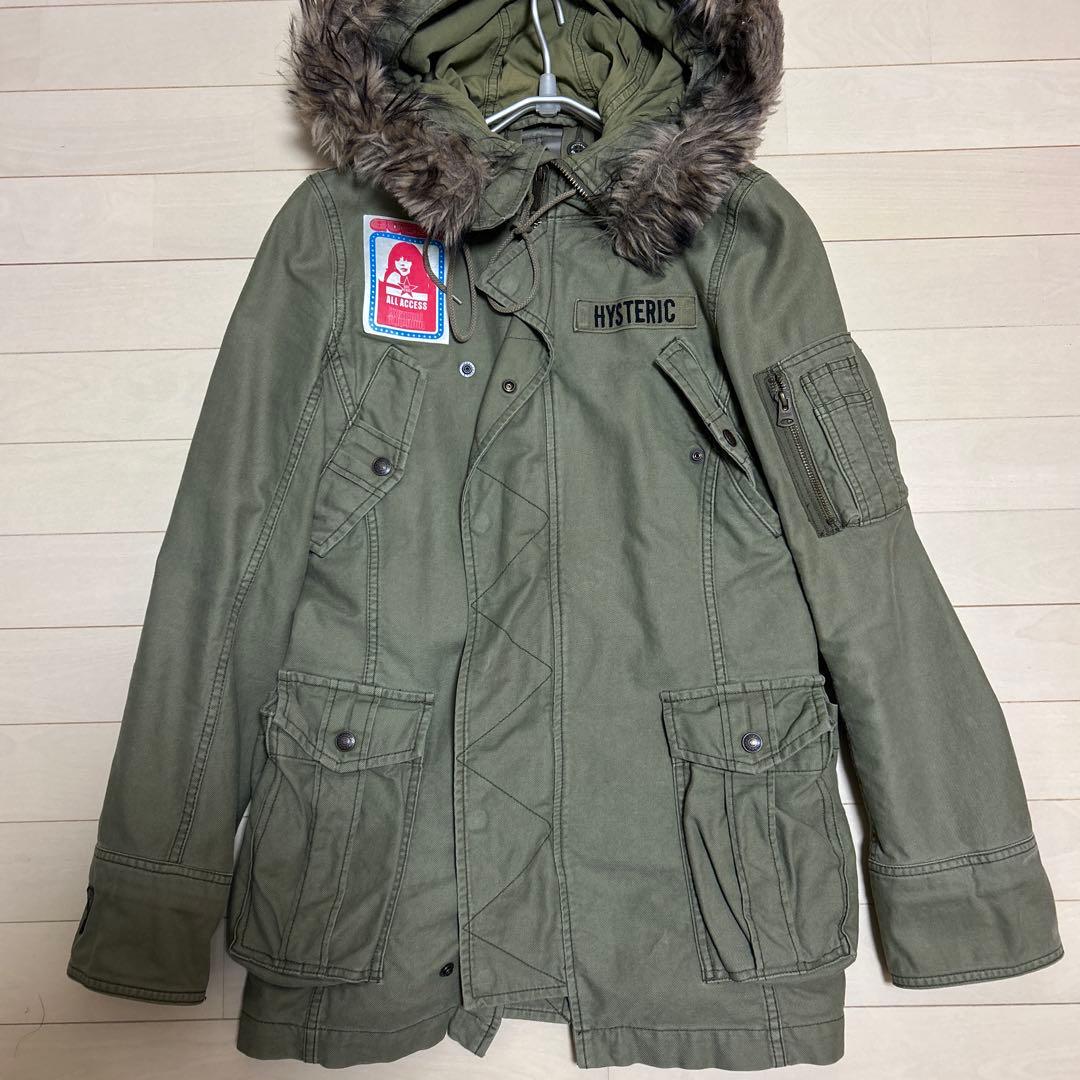 美品　ヒステリックグラマー ミリタリー ジャケット　モッズコート