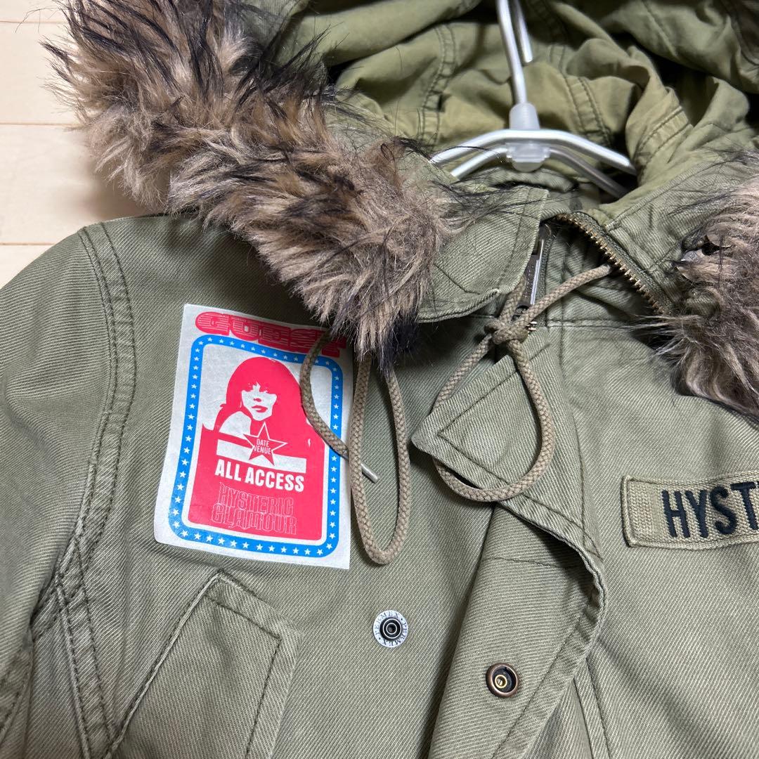 美品　ヒステリックグラマー ミリタリー ジャケット　モッズコート