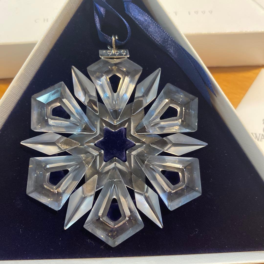 スワロフスキー　クリスマスオーナメント　1999年　希少