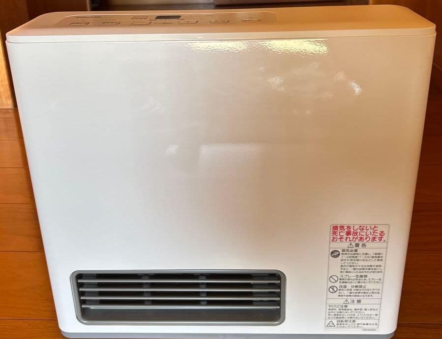 ガスホース付 ノーリツ 都市ガスファンヒーター 140-5882 大阪ガス