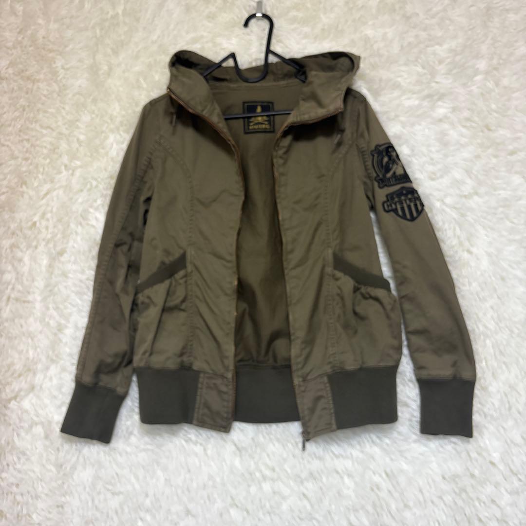 【HYSTERIC GLAMOUR 】ミリタリージャケット パーカー　ヒスガール