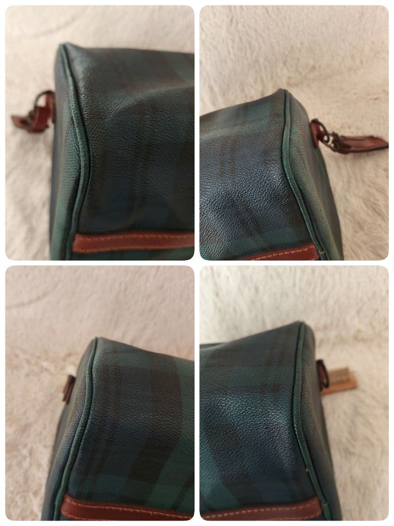 【美人】ポロラルフローレン・ボストンバッグ・チェック柄・ヴィンテージ